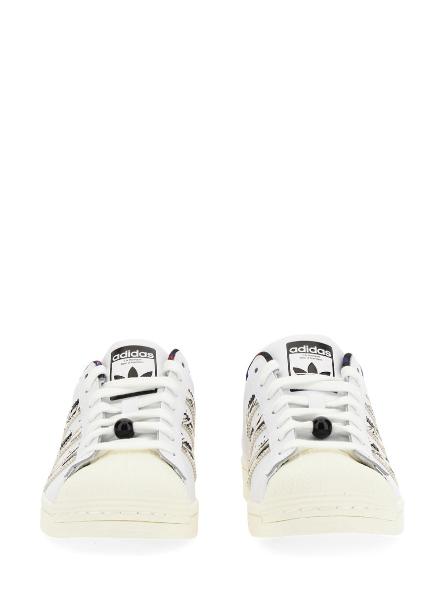 ADIDAS ORIGINALS Classic Superstar Sneakers 2CM Sole