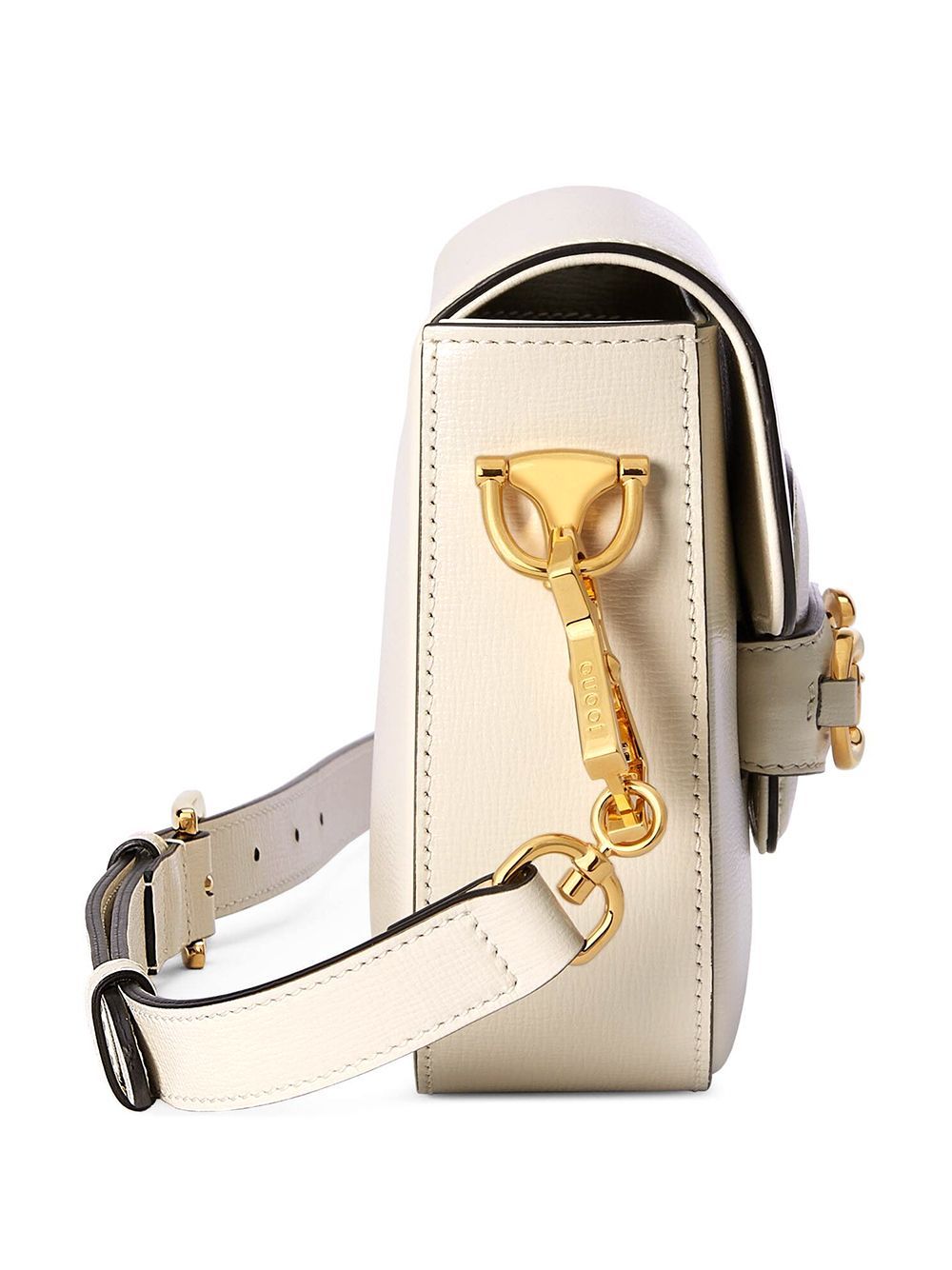 GUCCI Mini Leather Horsebit 1955 Shoulder Handbag