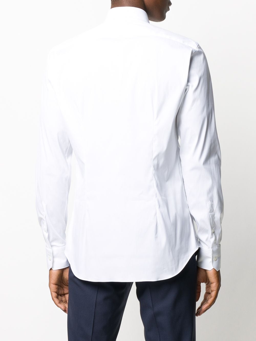 XACUS Slim-Fit Cotton Blend Shirt
