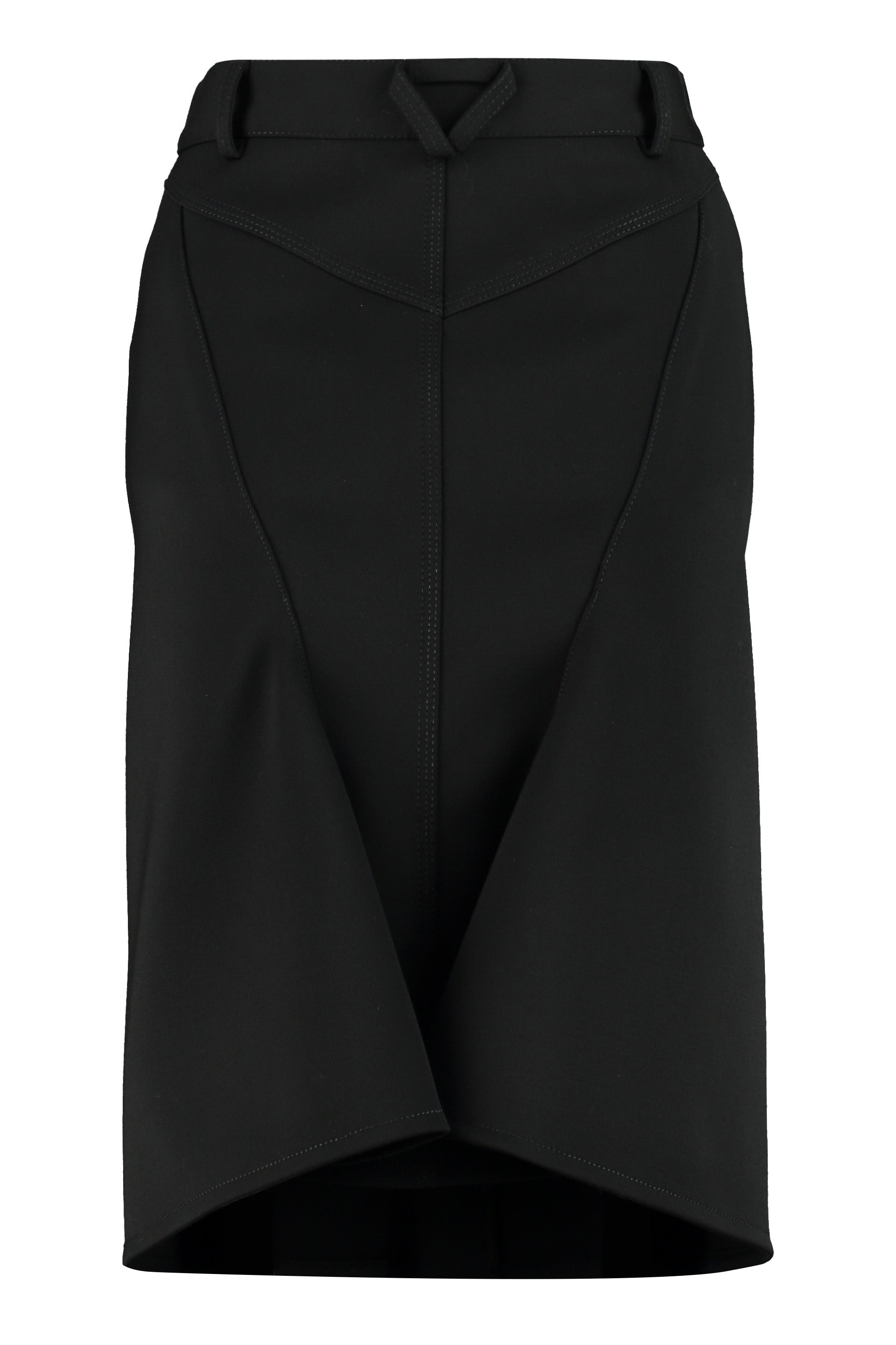 BOTTEGA VENETA Stretch Wool Mini Skirt