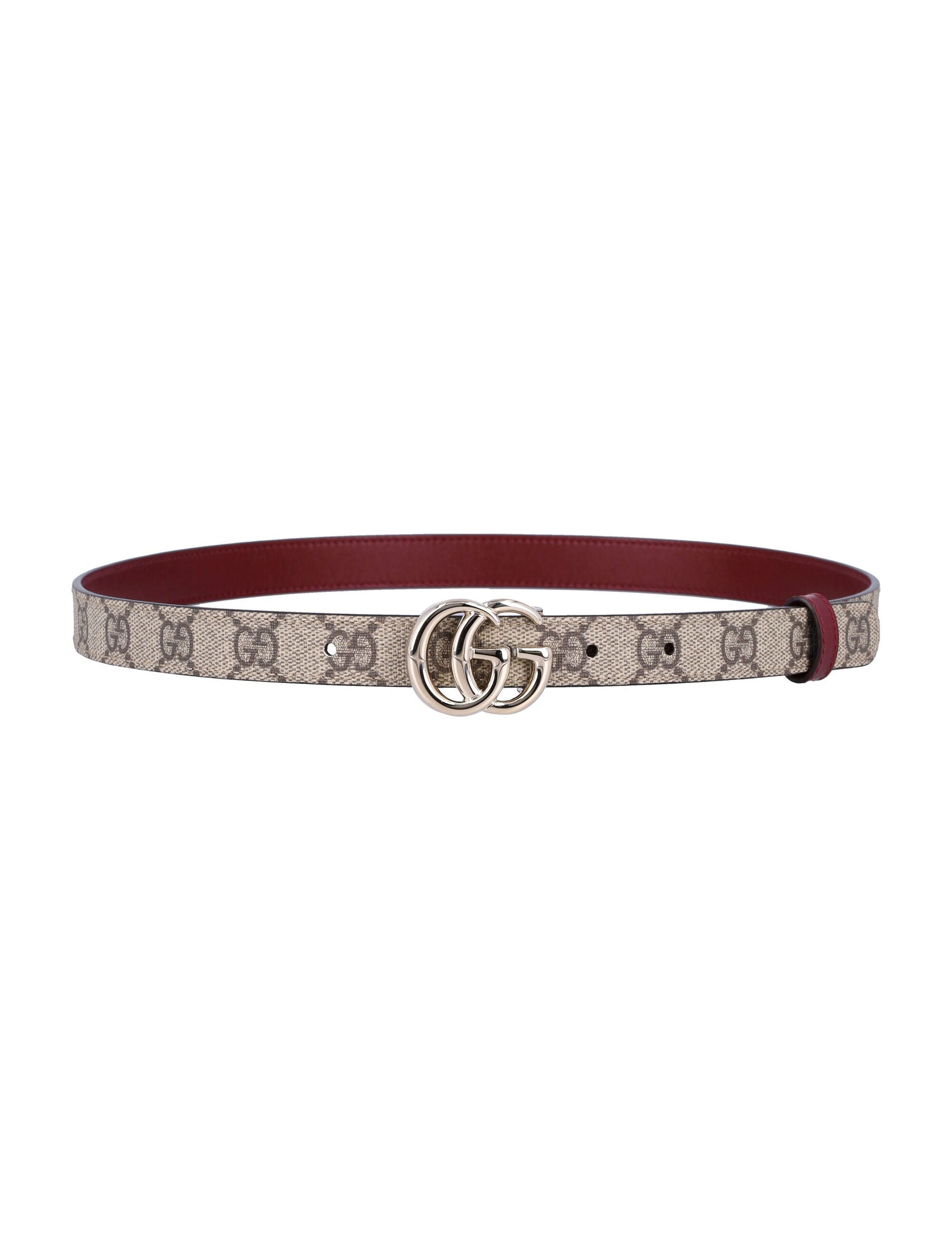 GUCCI Reversible GG Marmont Thin Belt