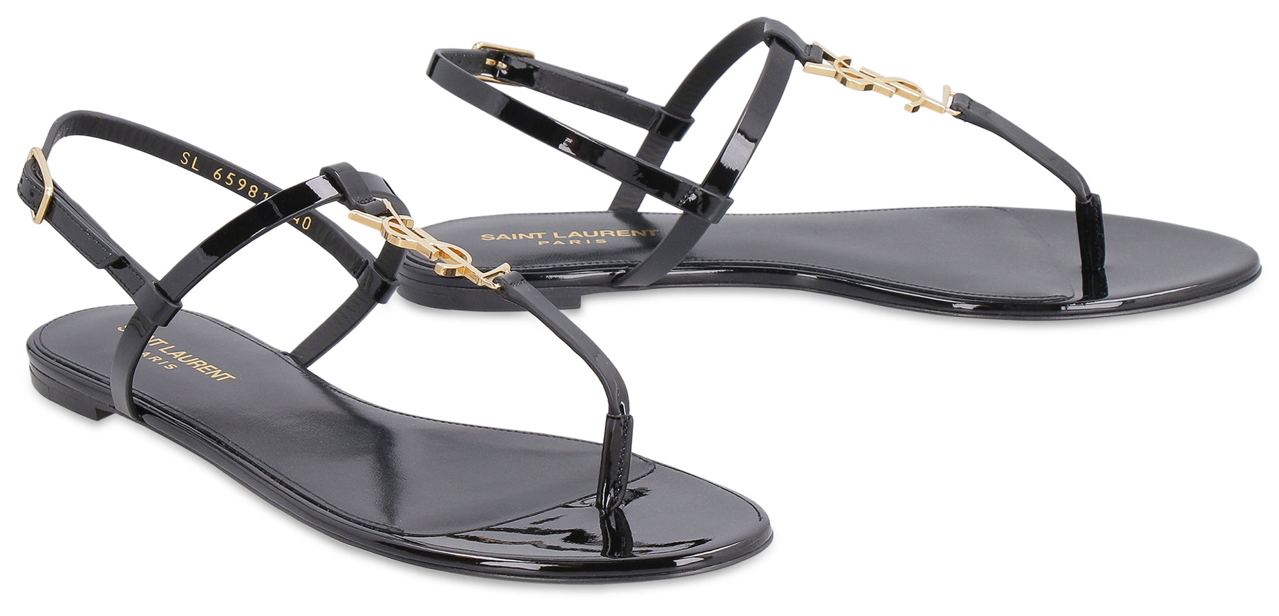 SAINT LAURENT Cassandra Sandals for Women