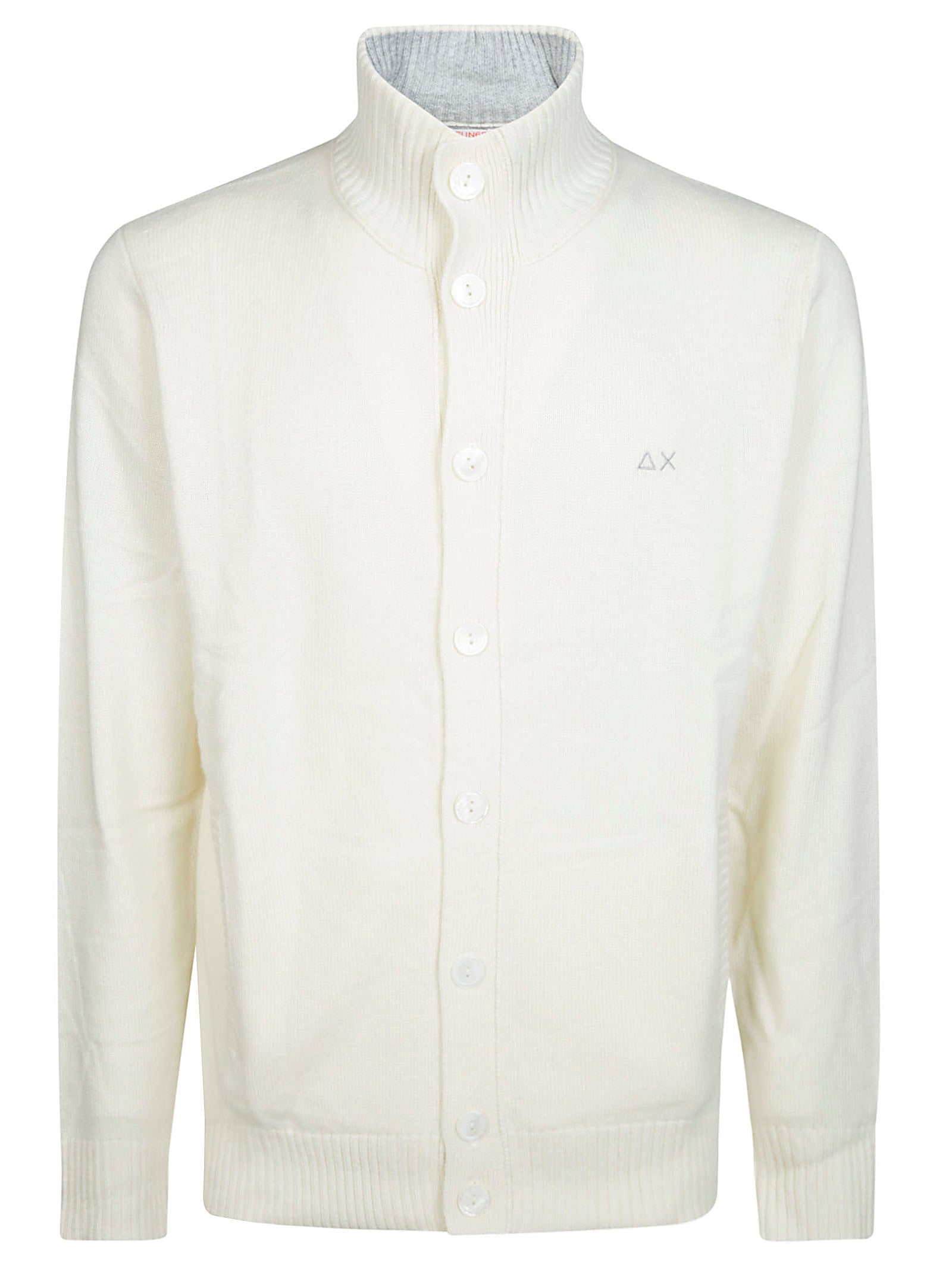 SUN 68 Solid Button-Up Cardigan for Women - FW24 Collection