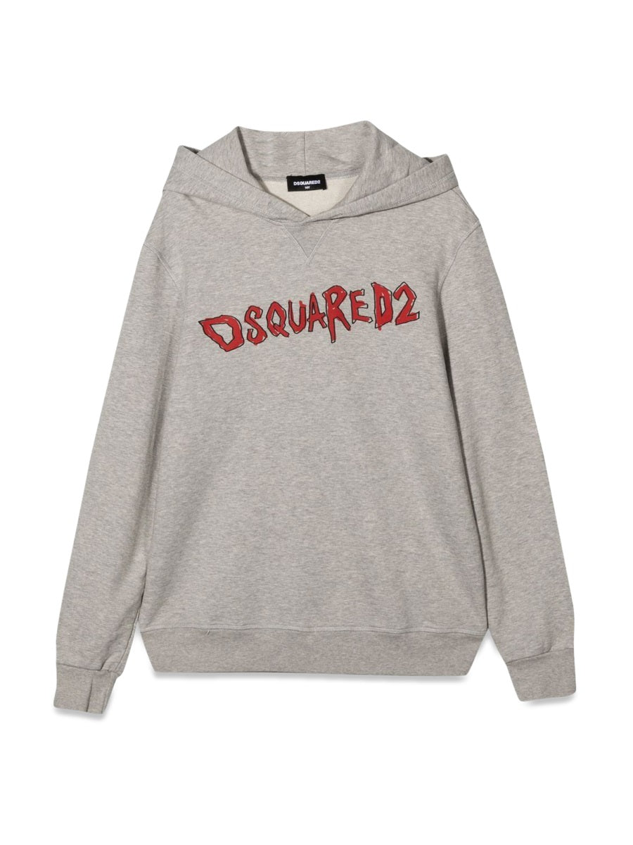 DSQUARED Unisex Mini Sweatshirt with Hood