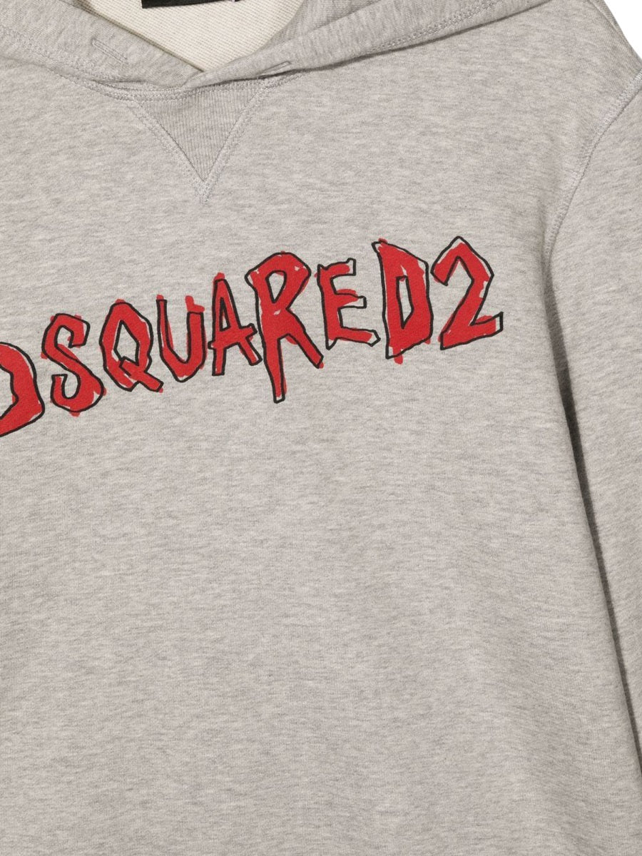 DSQUARED Unisex Mini Sweatshirt with Hood