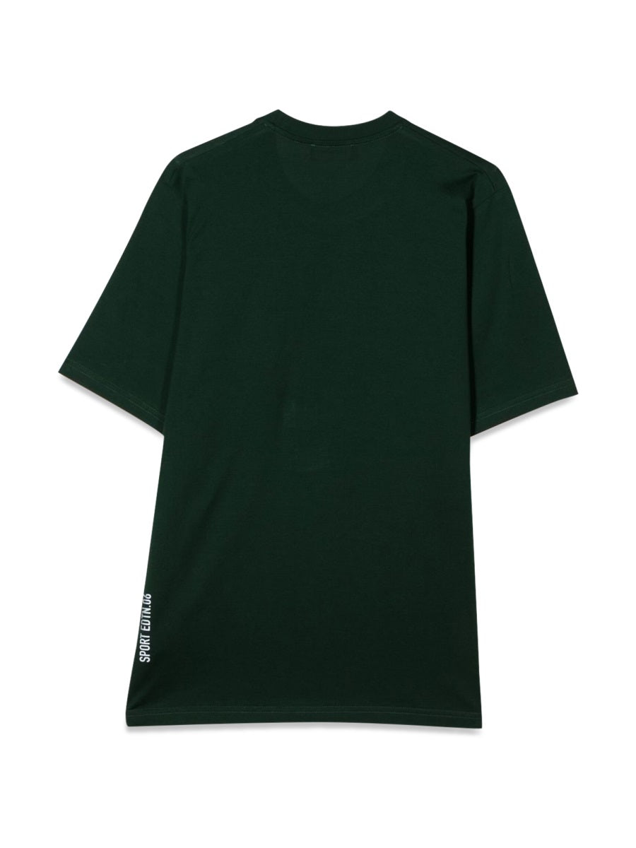 DSQUARED Unisex Mini T-Shirt with Front Applied Patch