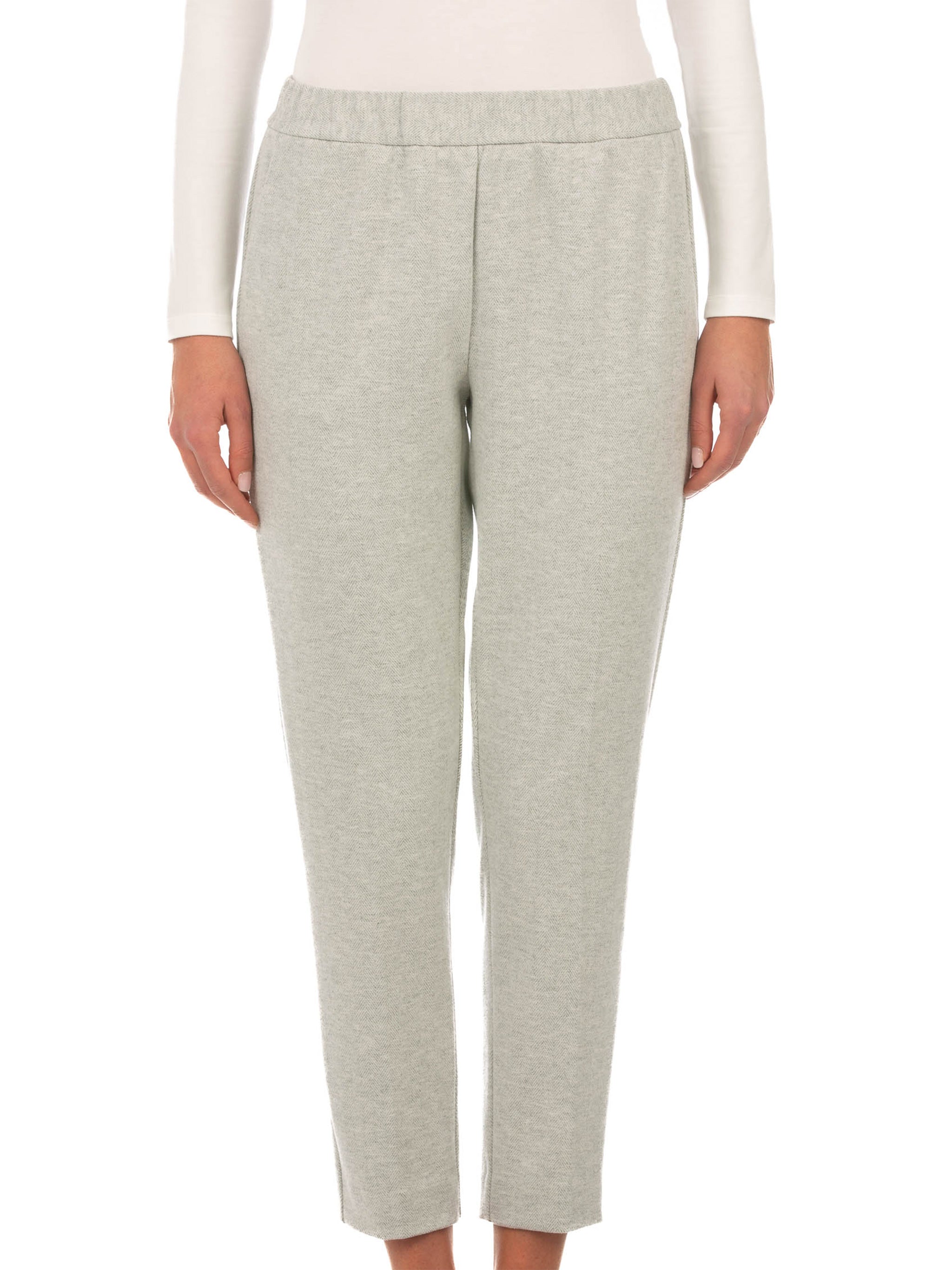 LE TRICOT PERUGIA Polyester Blend Trousers for Women