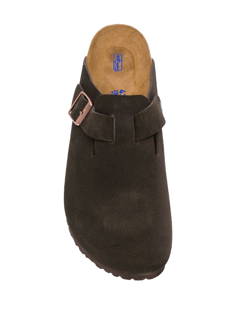 BIRKENSTOCK Suede Leather Slip-On Slippers with Side Buckle Fastening