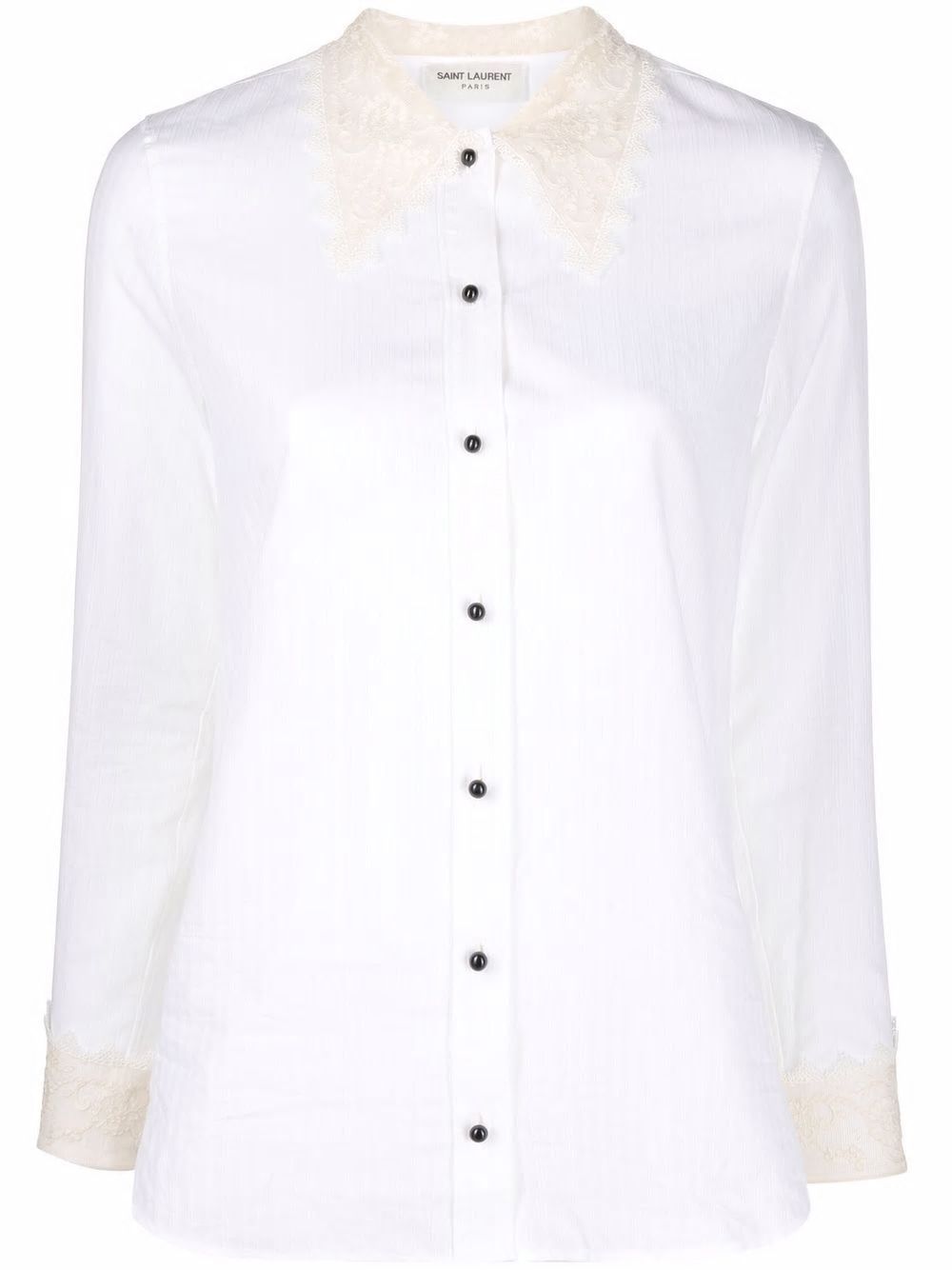 SAINT LAURENT Women's Mini Sail Stripe Shirt