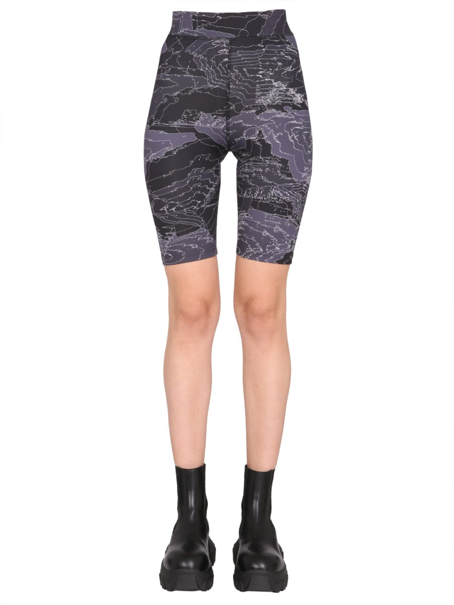 MCQ Women's Cyclist Shorts with Elastic Waistband