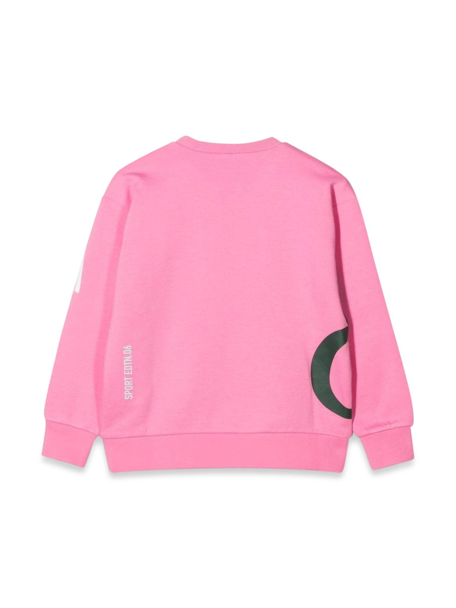 DSQUARED Crewneck Sweatshirt with Allover Writing - Kids