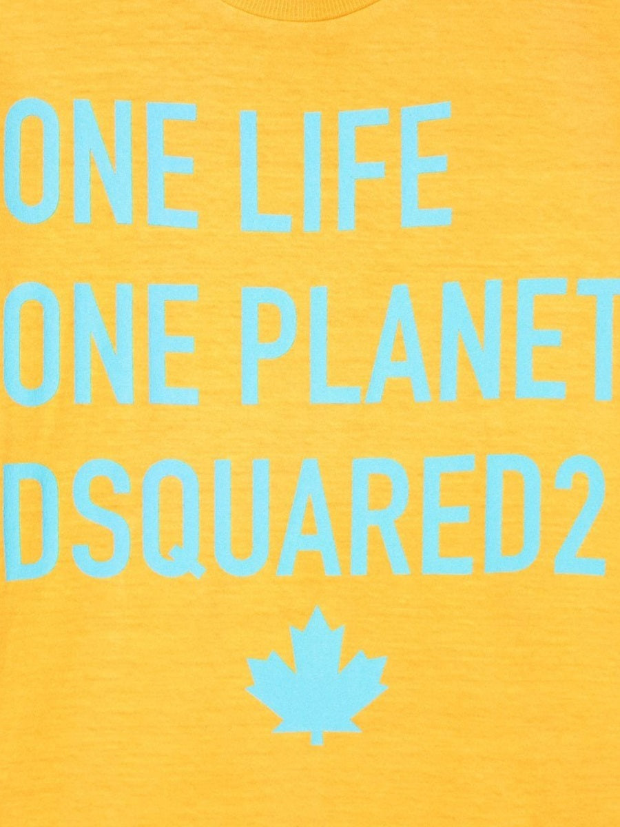 DSQUARED Unisex Kids Cotton Mini T-Shirt for FW22