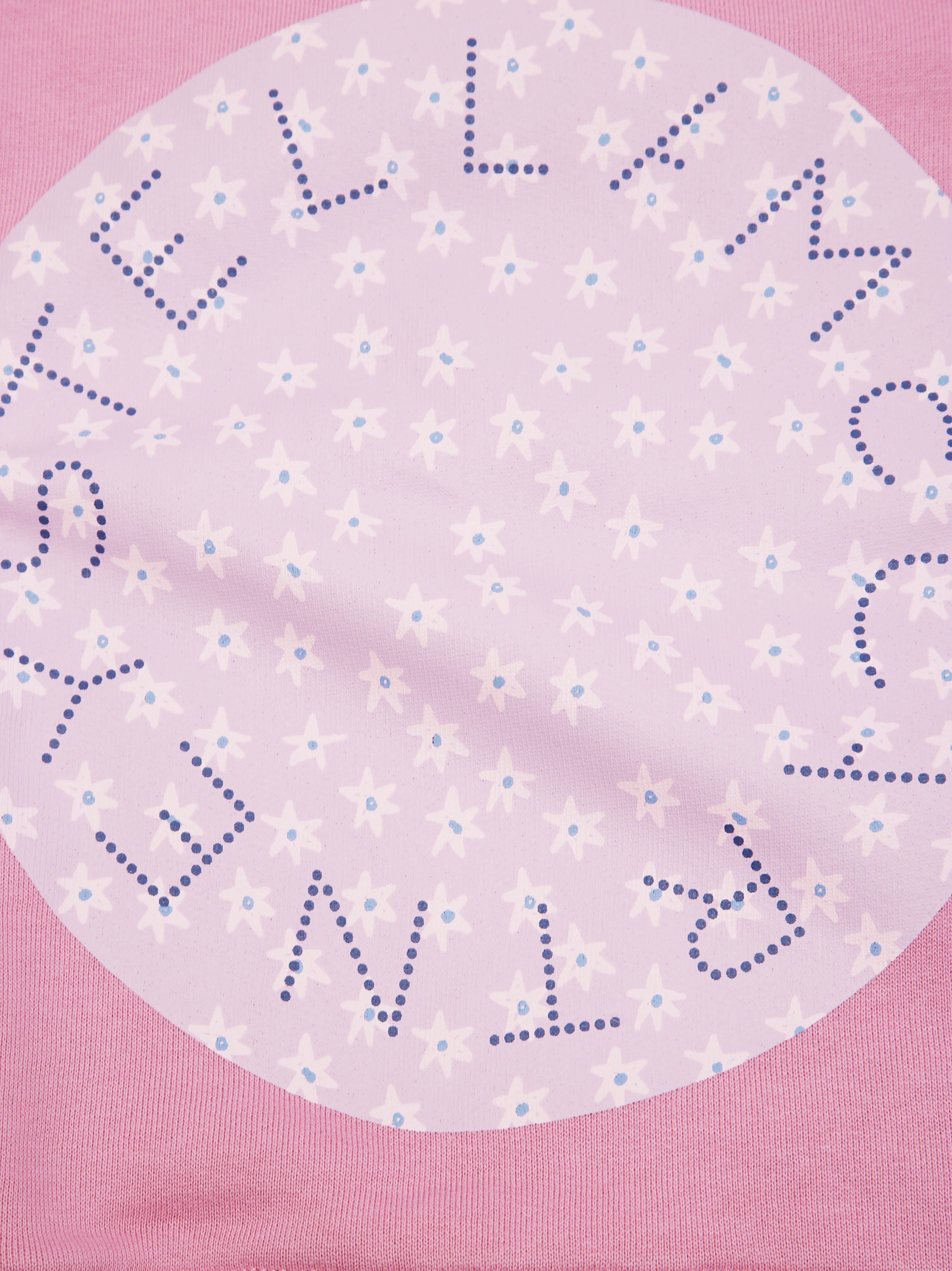 STELLA MC CARTNEY JUNIOR Classic Floral Logo Sweatshirt for Kids