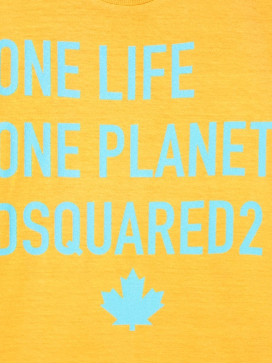 DSQUARED Unisex Mini Graphic T-Shirt