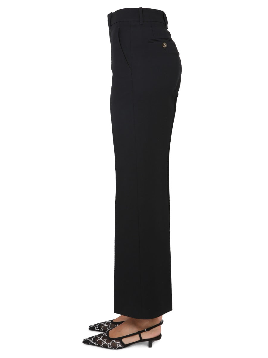 GUCCI Elegant Cady Crepe Trousers for Women
