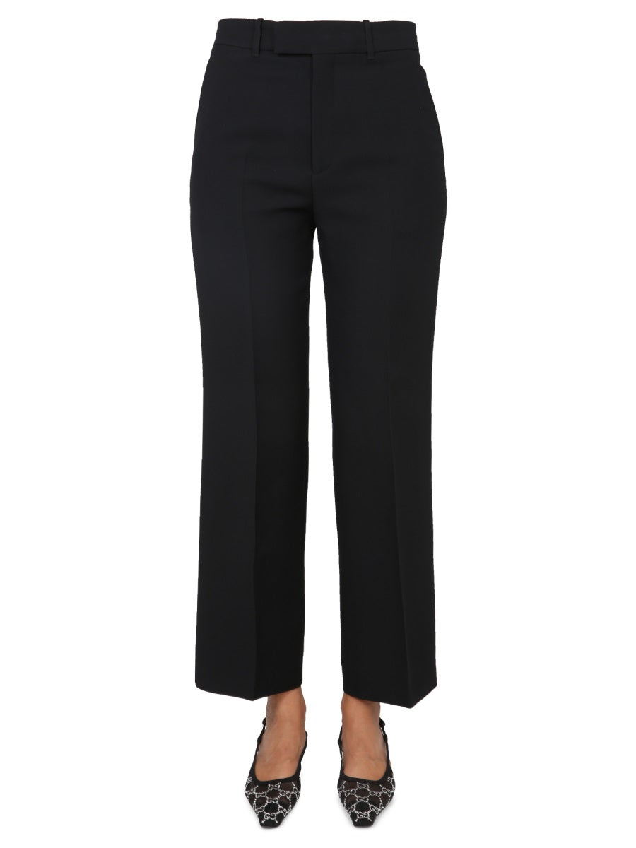 GUCCI Elegant Cady Crepe Trousers for Women