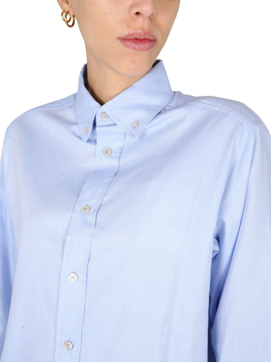 BALLANTYNE Classic Button Down Oxford Shirt - Women's