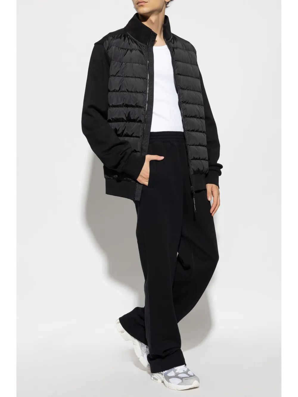 CANADA GOOSE Huron Hybrid Cardigan with Padded Front Panel for Men
