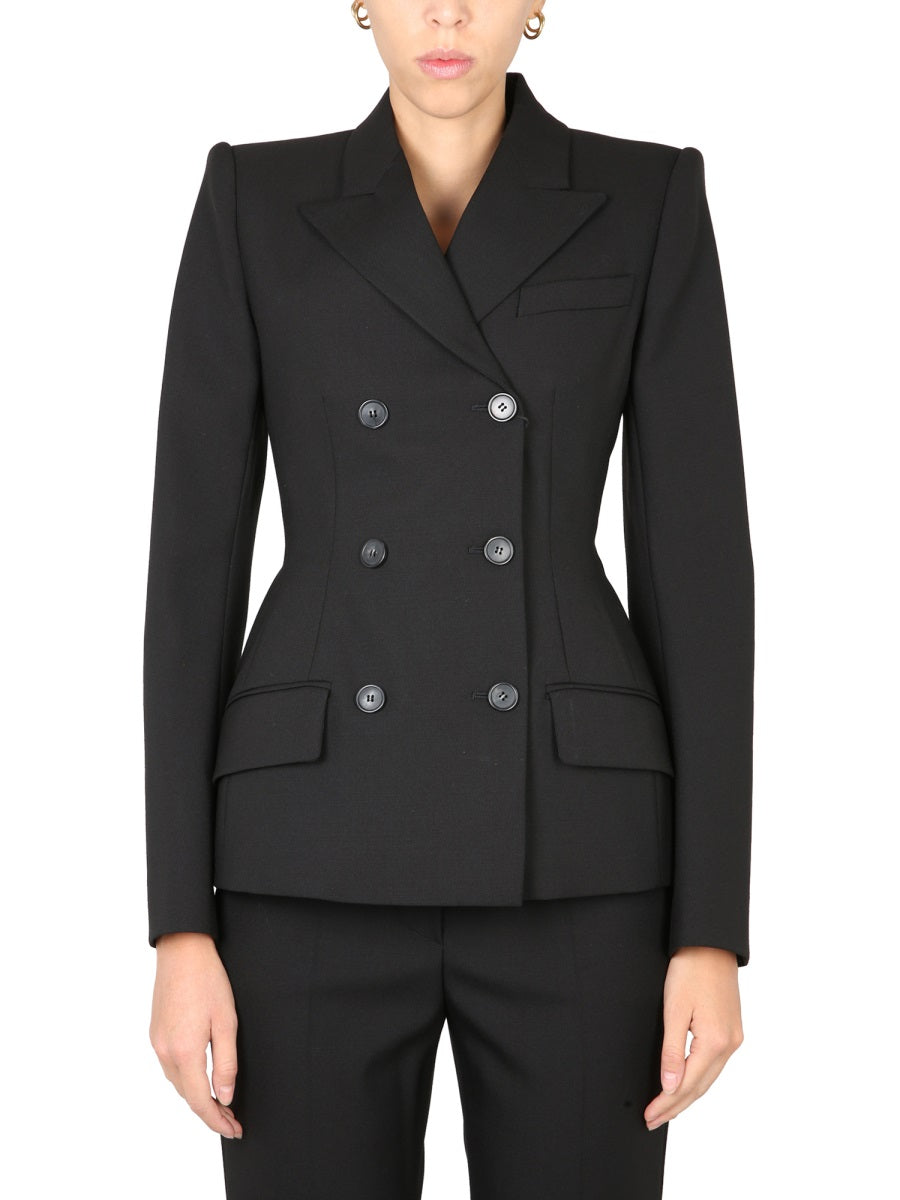 MAX MARA Double-Breasted Peaked Lapel Jacket for Women
