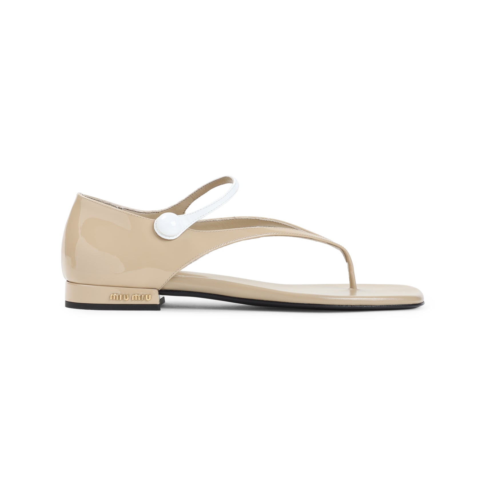 MIU MIU Premium 100% Leather Sandals for Men