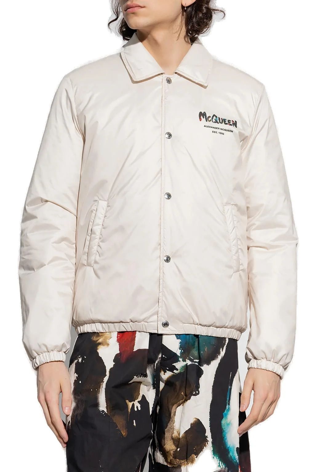 ALEXANDER MCQUEEN Padded Jacket for Men - SS23 Collection
