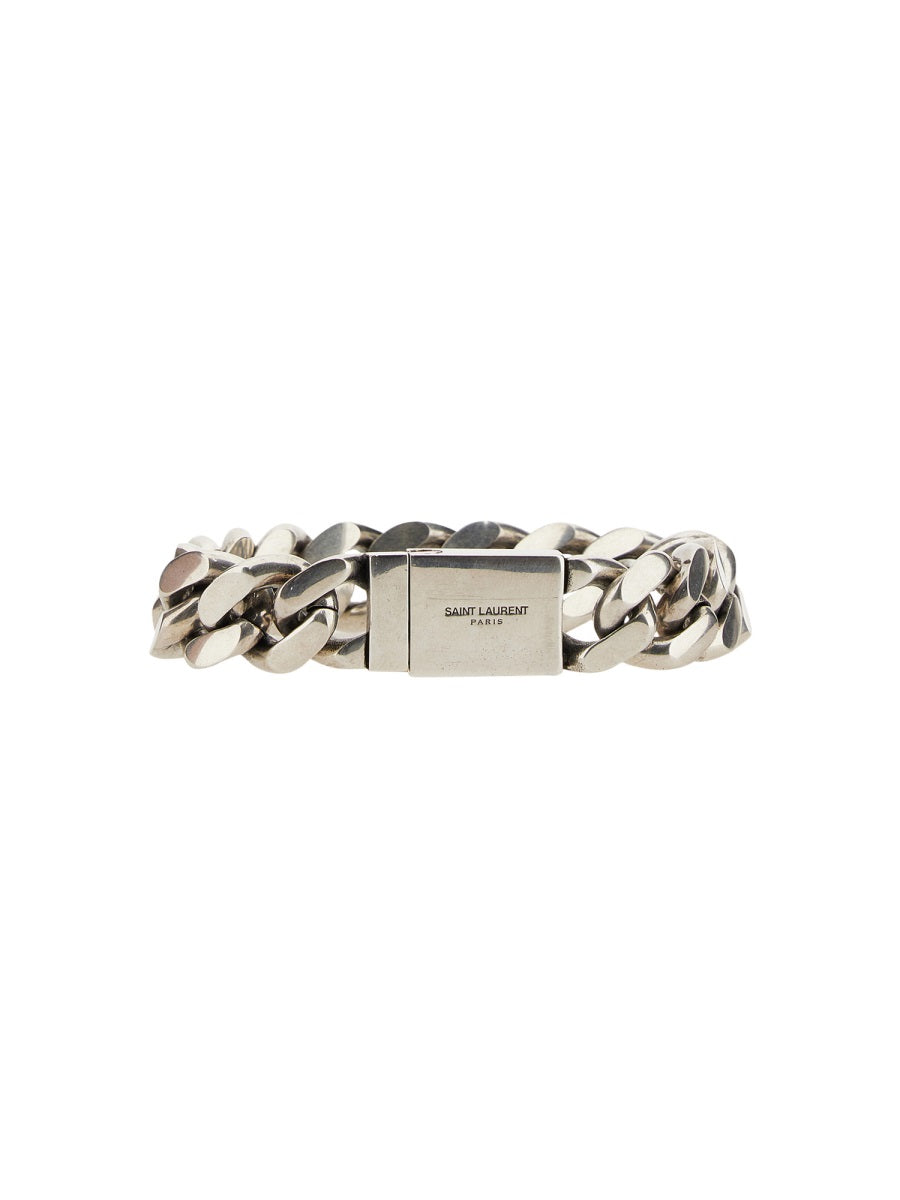 SAINT LAURENT Elegant Chain Bracelet with Slide Clasp