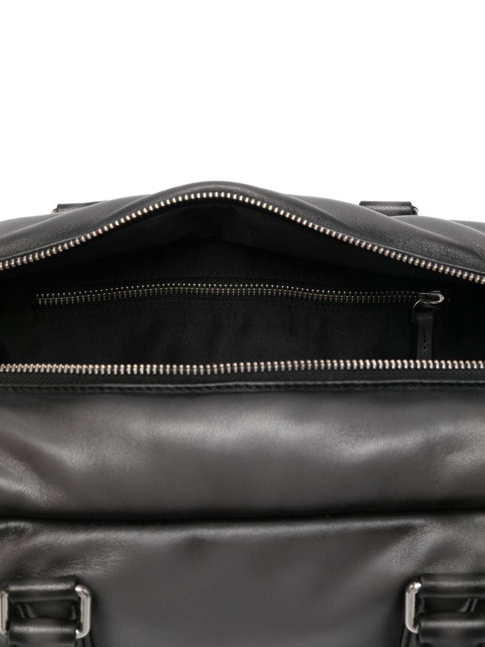 STAND STUDIO Mini Bowling Handbag with Embossed Logo