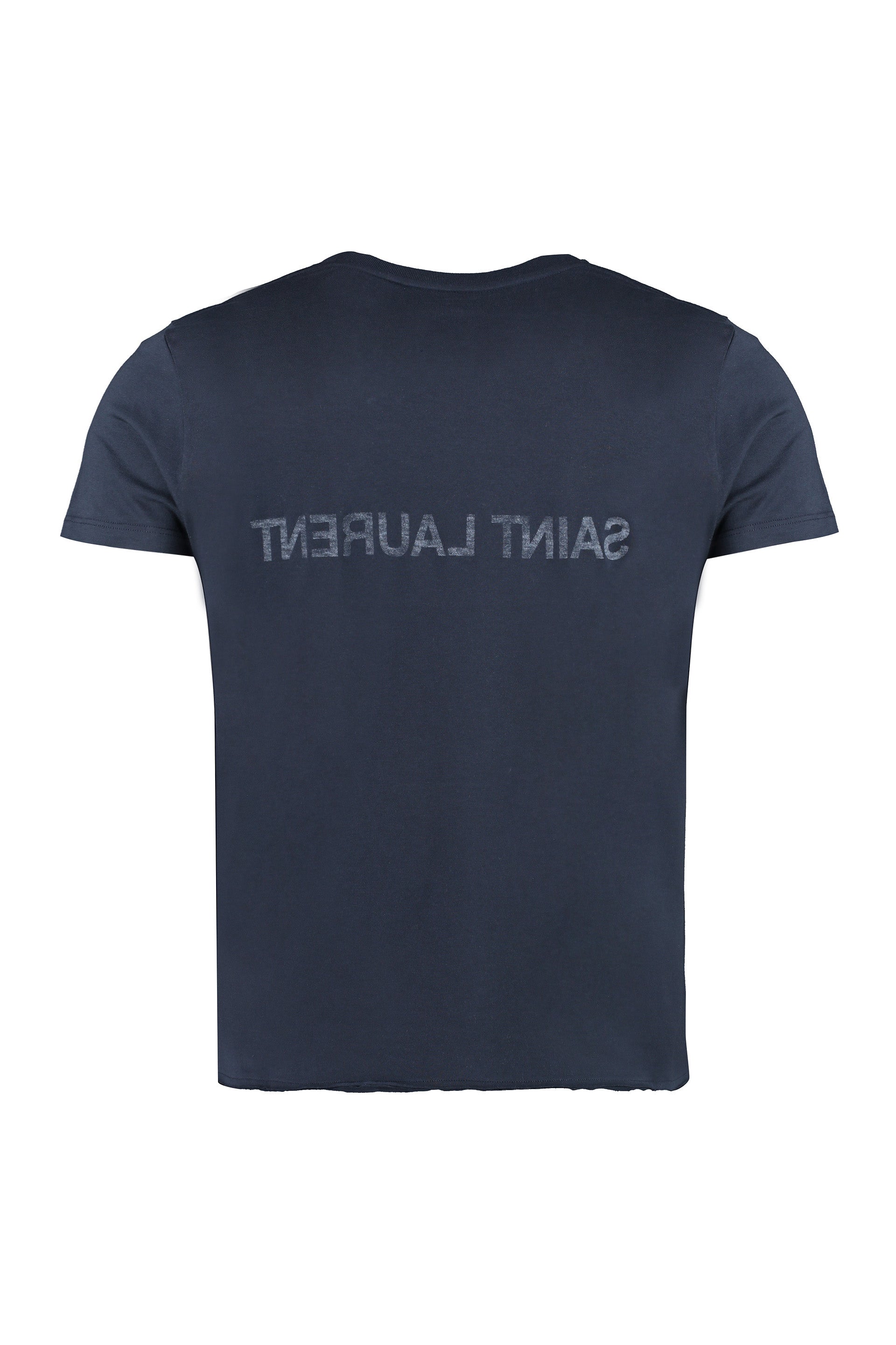 SAINT LAURENT Reverse Logo T-Shirt - Size L