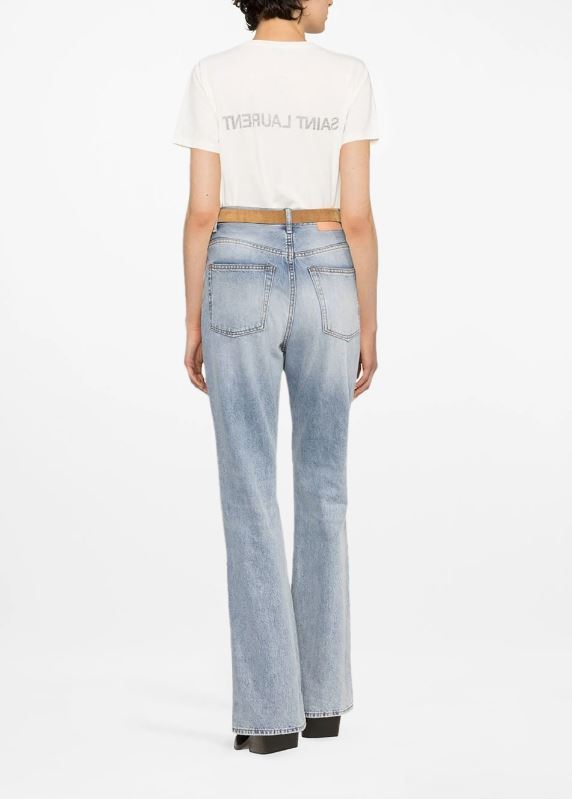 SAINT LAURENT Cotton Classic T-Shirt for Women - SS25