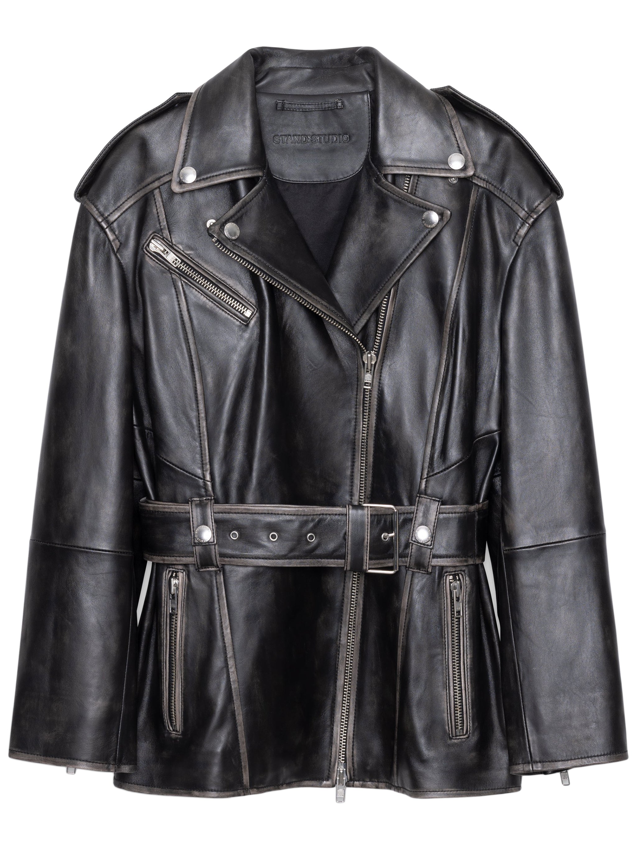 STAND STUDIO Leona Biker Jacket for Women