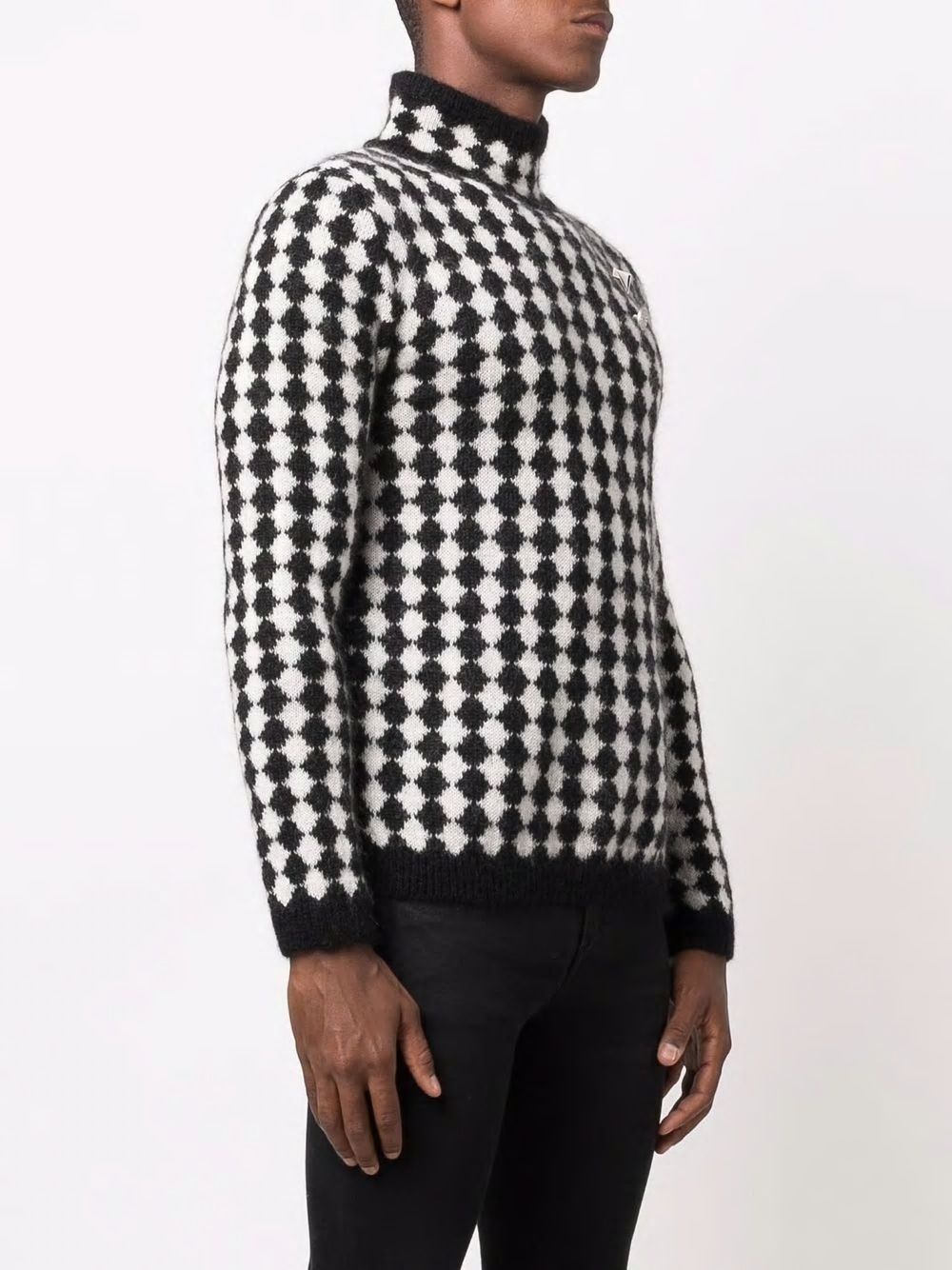 SAINT LAURENT Long Sleeve Crewneck Sweater for Men