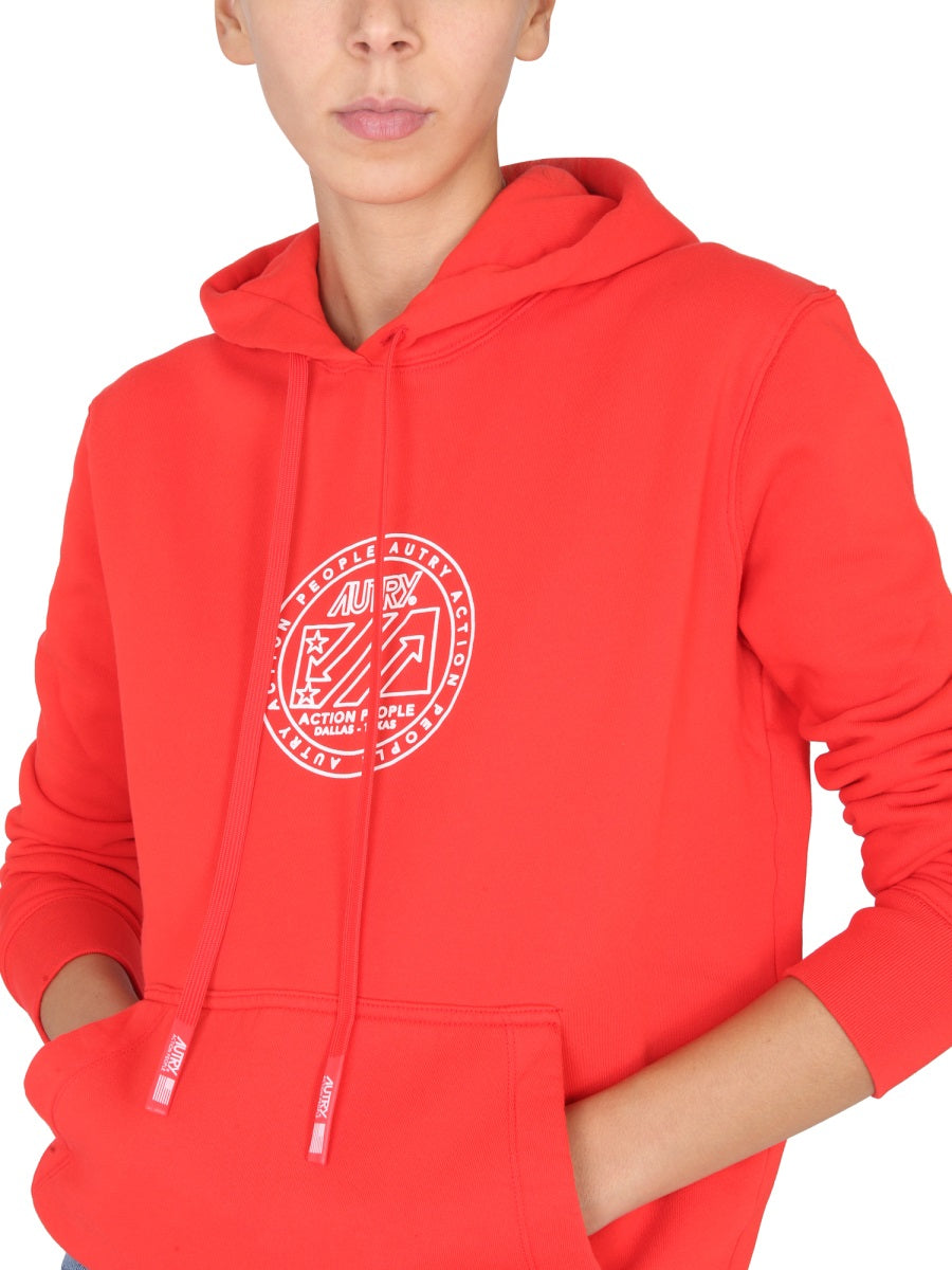 AUTRY Cozy Women's Hoodie with Drawstring Hood