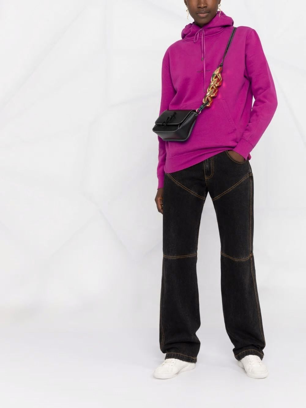 SAINT LAURENT Classic Women’s Hoodie (Medium)