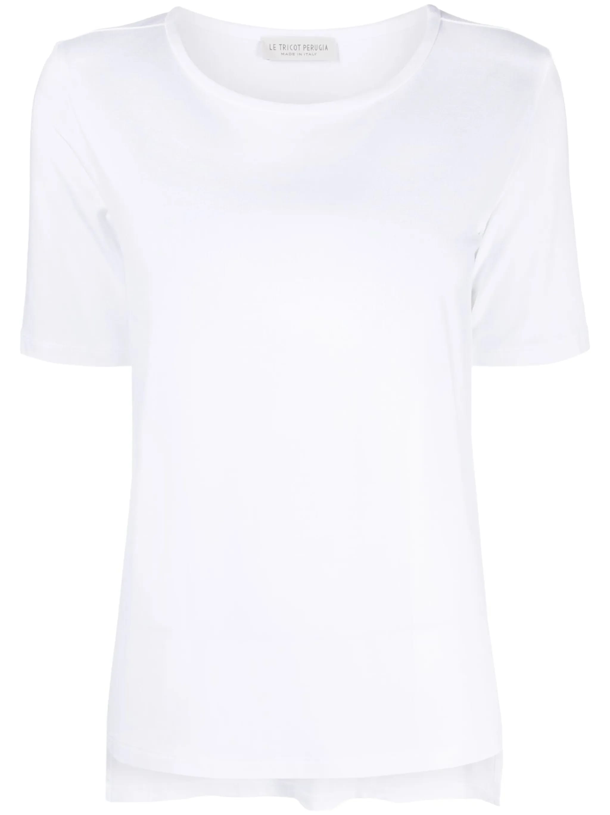 LE TRICOT PERUGIA Boat Neck T-Shirt for Women