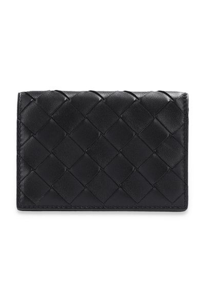 BOTTEGA VENETA Woven Business Card Case - Mini Size