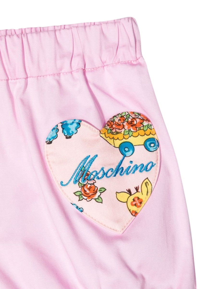 MOSCHINO Adorable Mini Shorts for Little Trendsetters