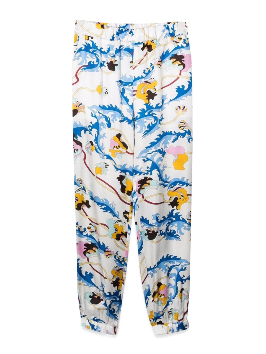 EMILIO PUCCI Chic Fabric Pants for Girls - SS22