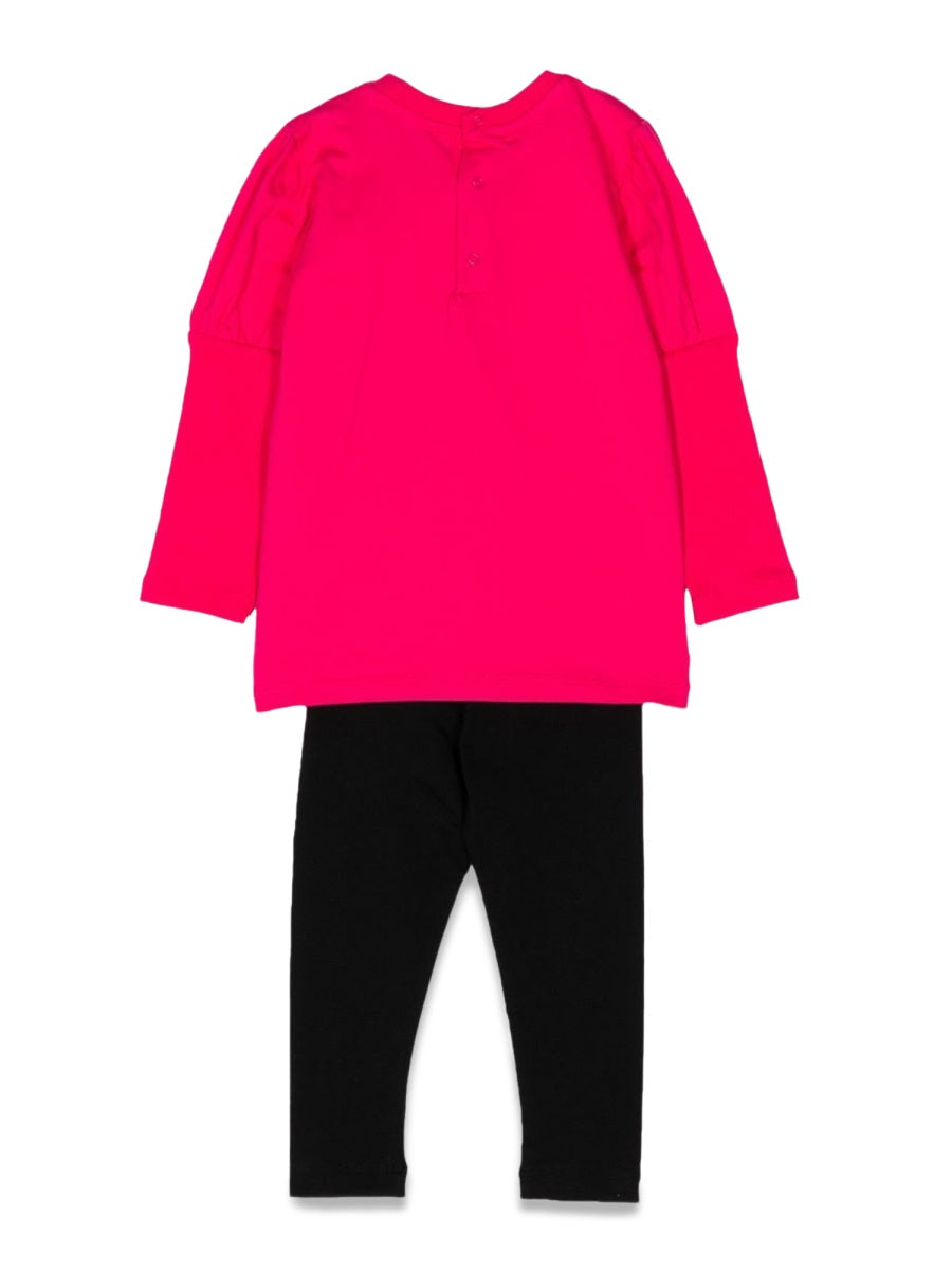 MOSCHINO Mini T-Shirt and Leggings Set for Baby Girls