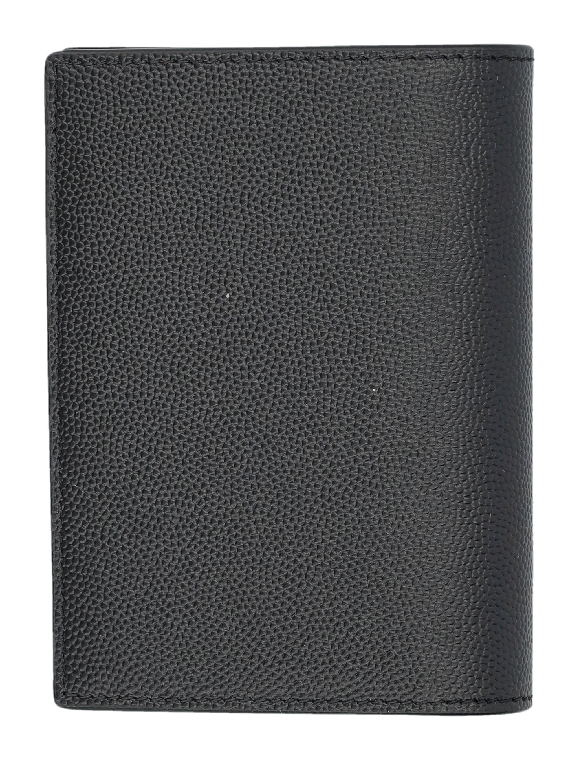 SAINT LAURENT Vertical Bi-Fold Wallet - FW25