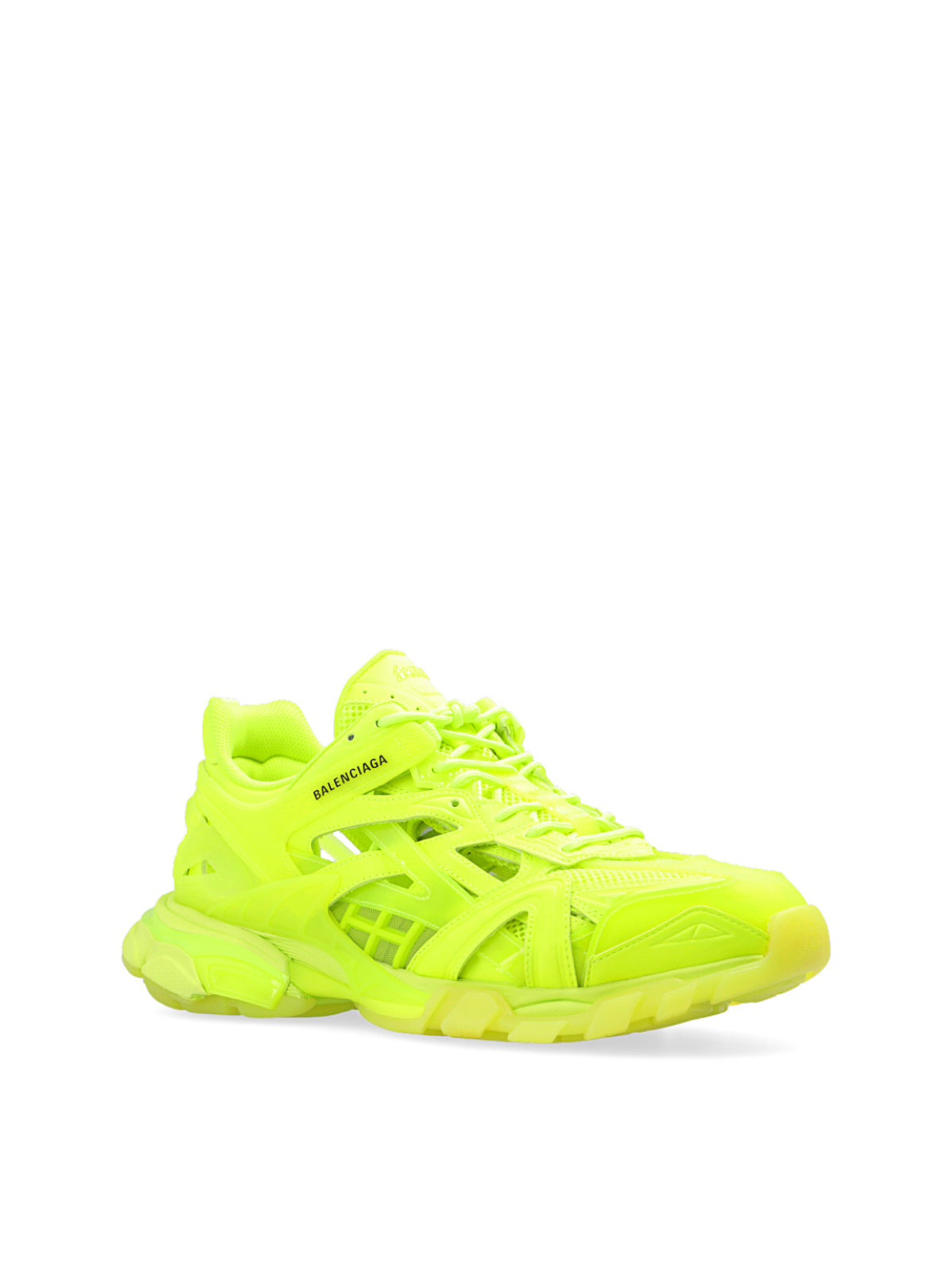 BALENCIAGA Track 2.0 Clear Sole Logo Sneakers for Men