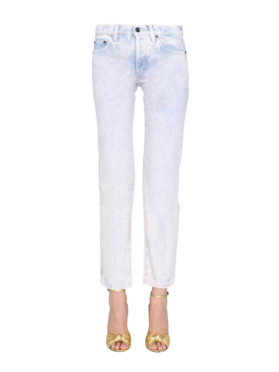 SAINT LAURENT Low Waist Feminine Denim Jeans