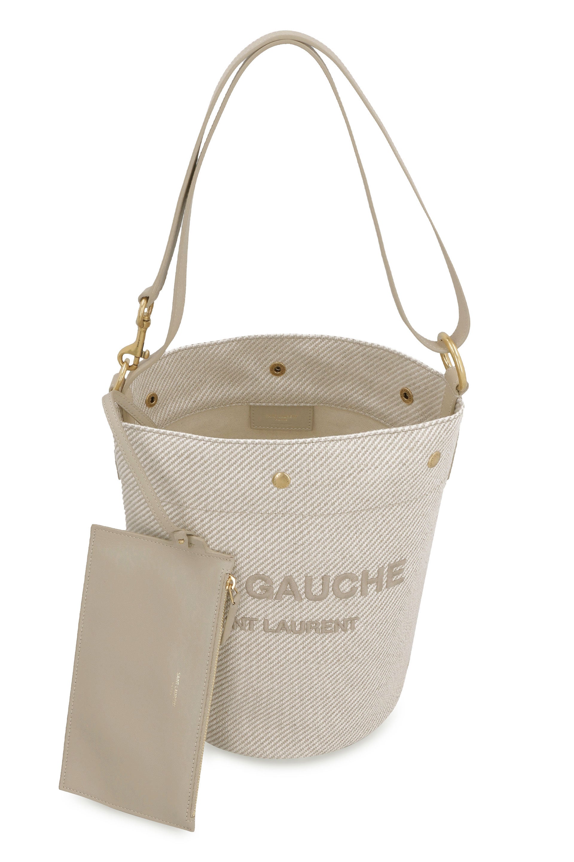 SAINT LAURENT Chic Bucket Handbag - 20x28x20 cm