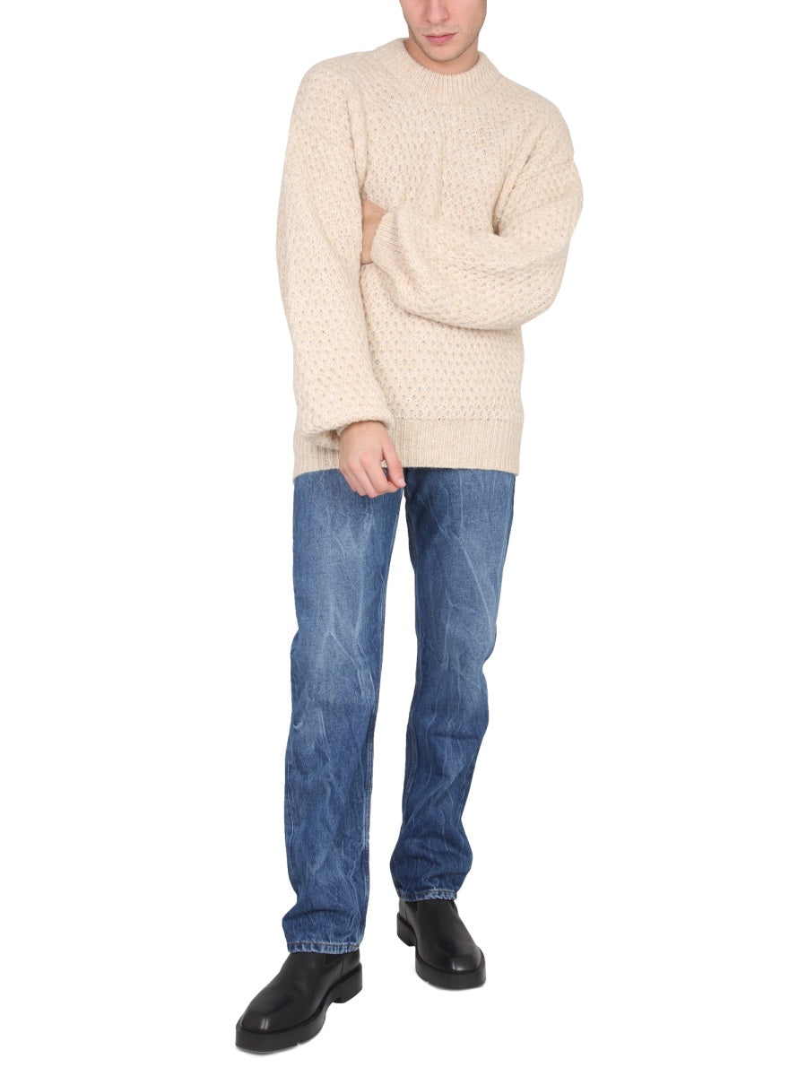 SÉFR Men's Regular Fit Jeans with Drawstring Waist