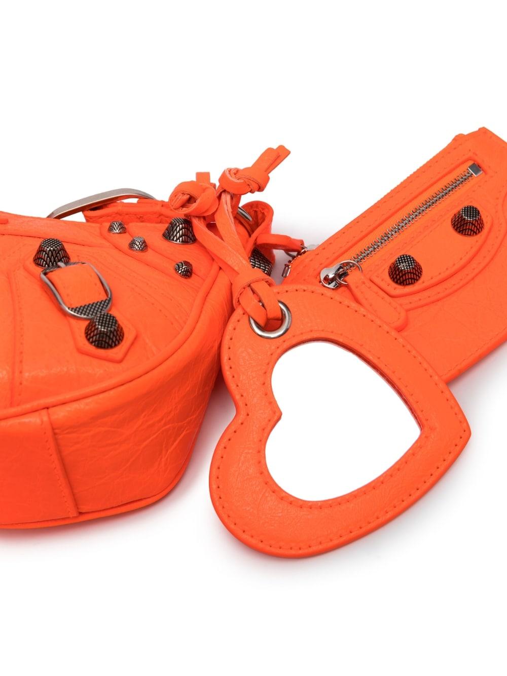 BALENCIAGA Mini Nappa Leather Le Cagole XS Shoulder Handbag