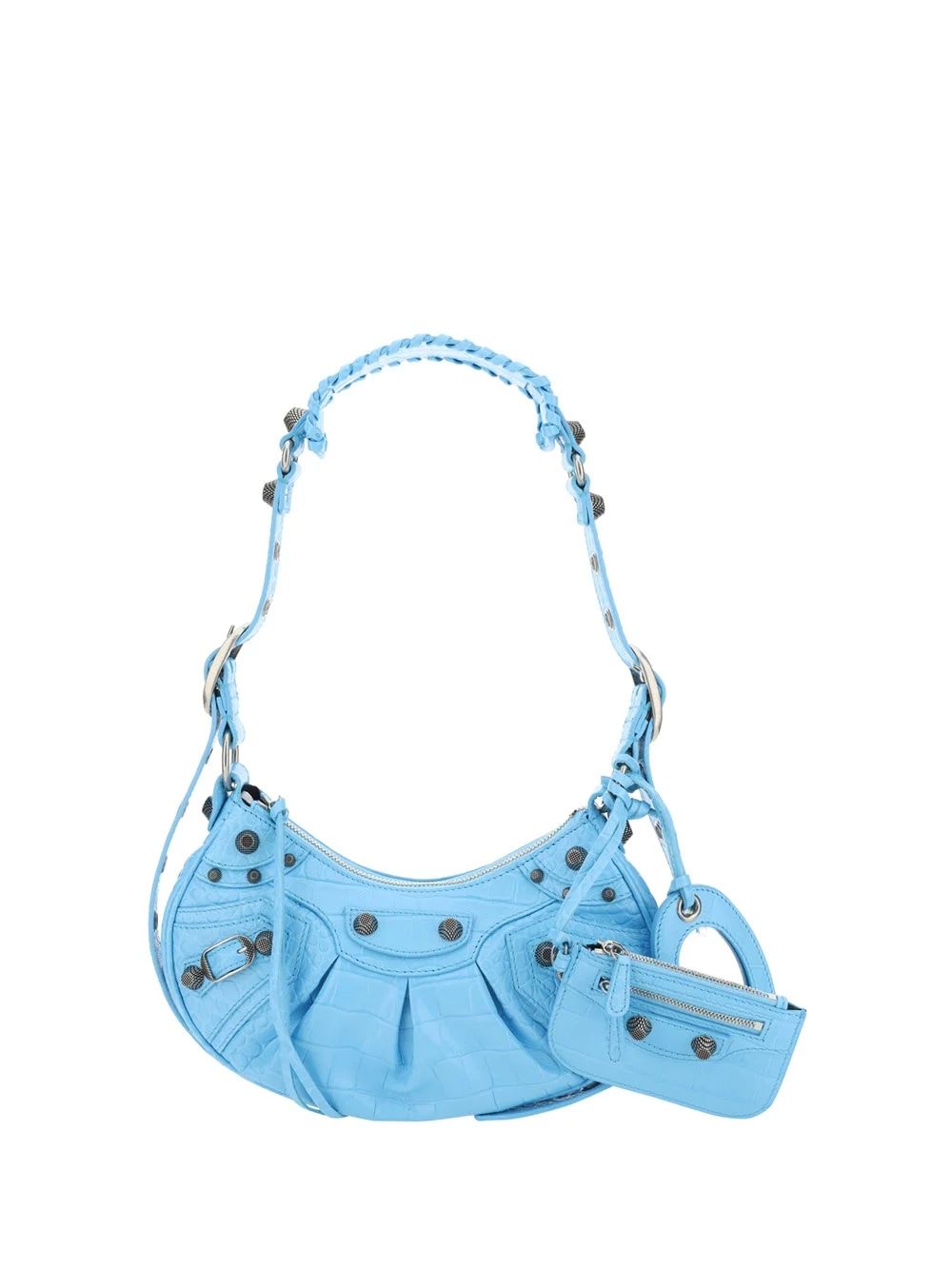 BALENCIAGA Mini Leather Le Cagole XS Shoulder Handbag