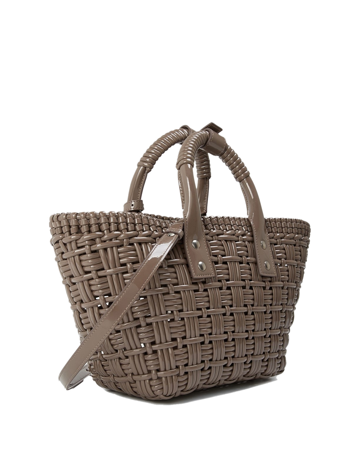 BALENCIAGA Bistro Basket Tote Handbag 41X32X13 CM