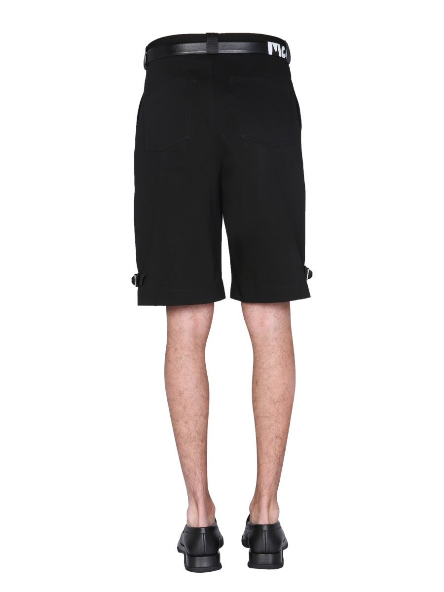 ALEXANDER MCQUEEN Regular Fit Bermuda Shorts