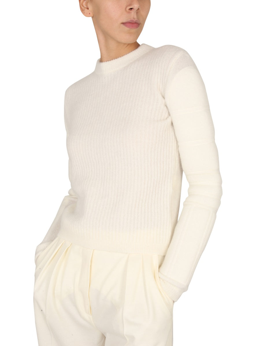 MAX MARA Chic Mohair Yarn Knit Sweater