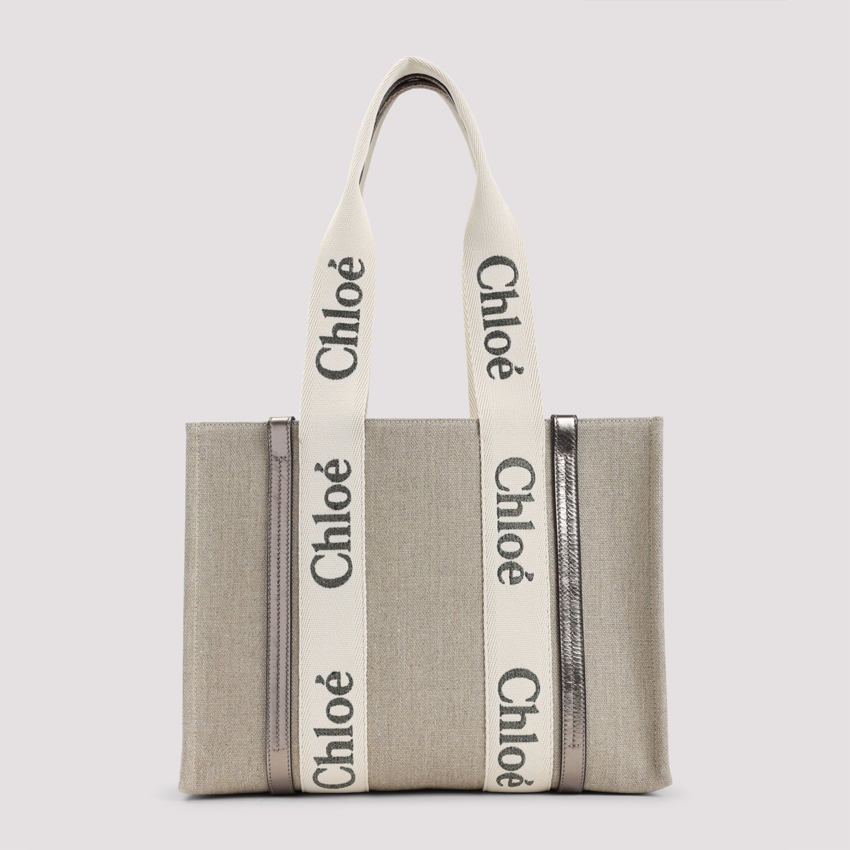 CHLOE Woody Shoulder Handbag - W:37cm H:27cm D:12cm