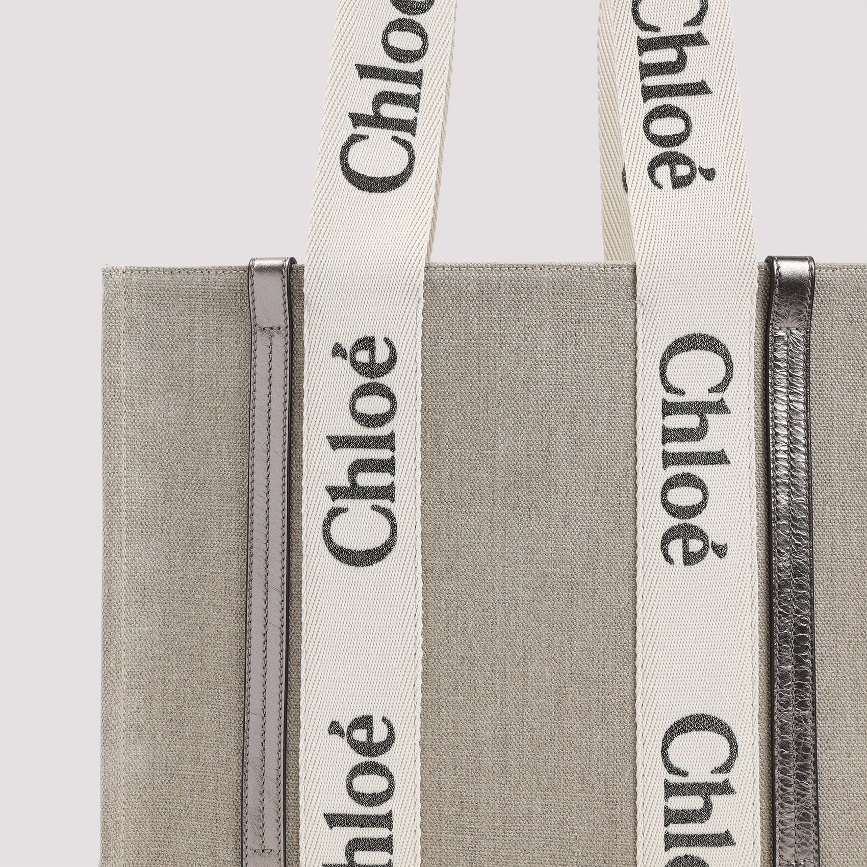 CHLOE Woody Shoulder Handbag - W:37cm H:27cm D:12cm